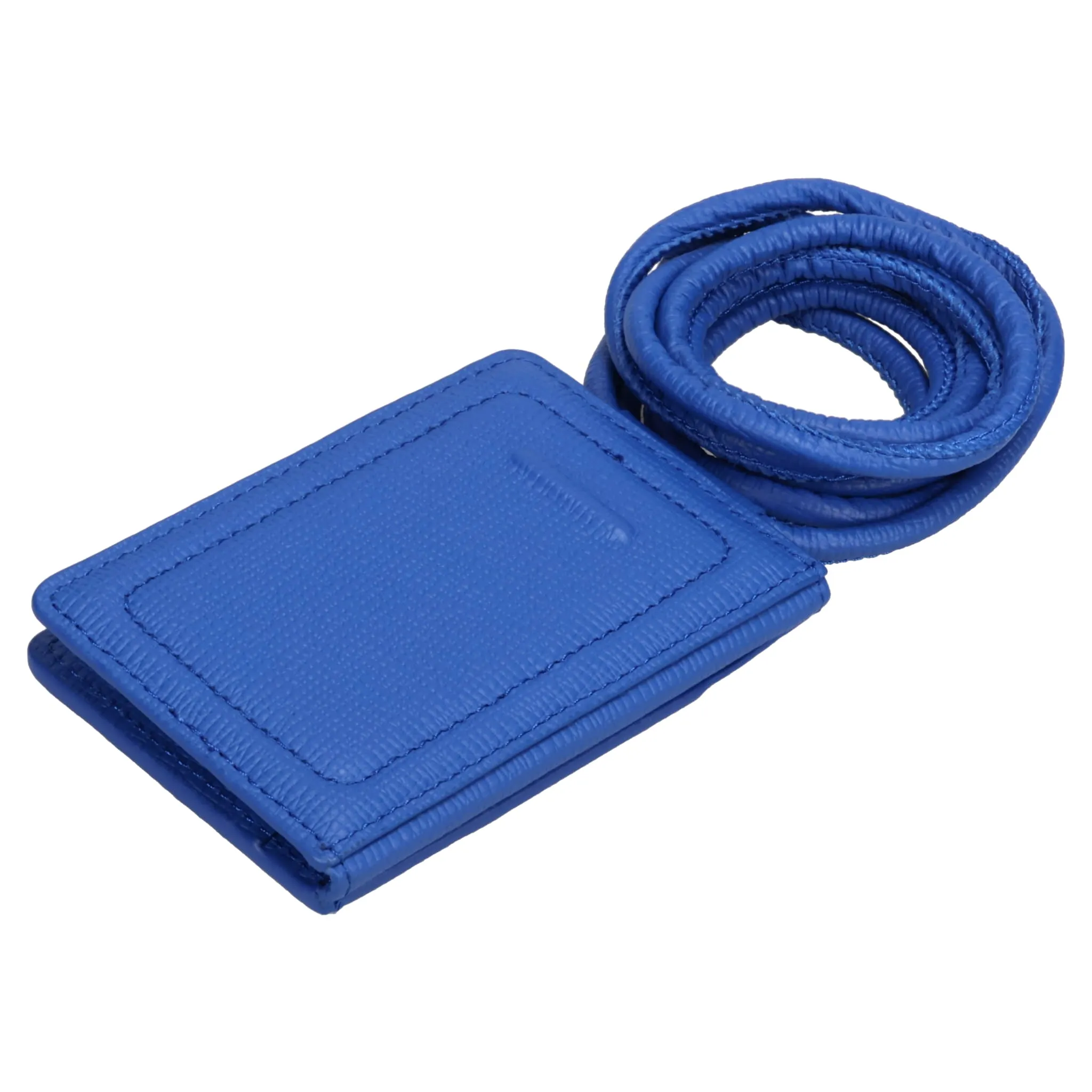 iPhone ACCESSORY-SHOULDER STRAP CARD CASE / BLUE