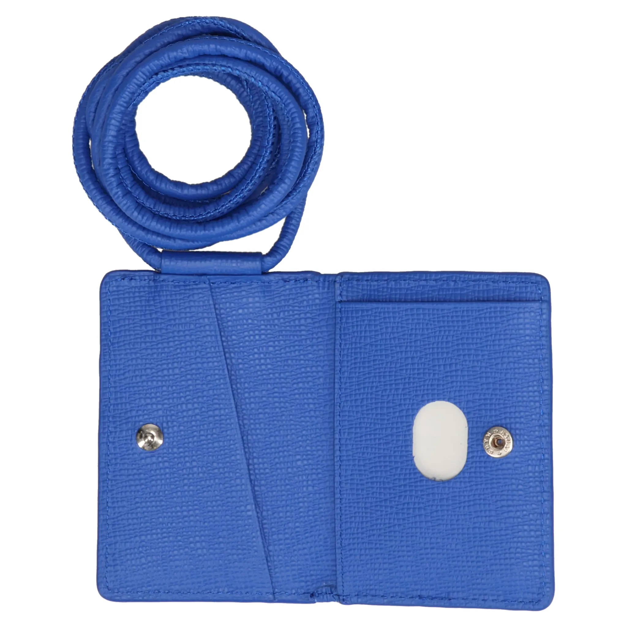 iPhone ACCESSORY-SHOULDER STRAP CARD CASE / BLUE