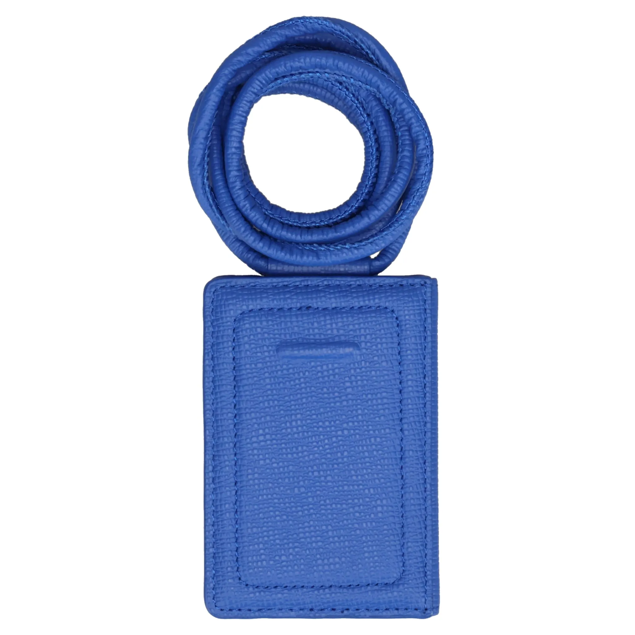 iPhone ACCESSORY-SHOULDER STRAP CARD CASE / BLUE