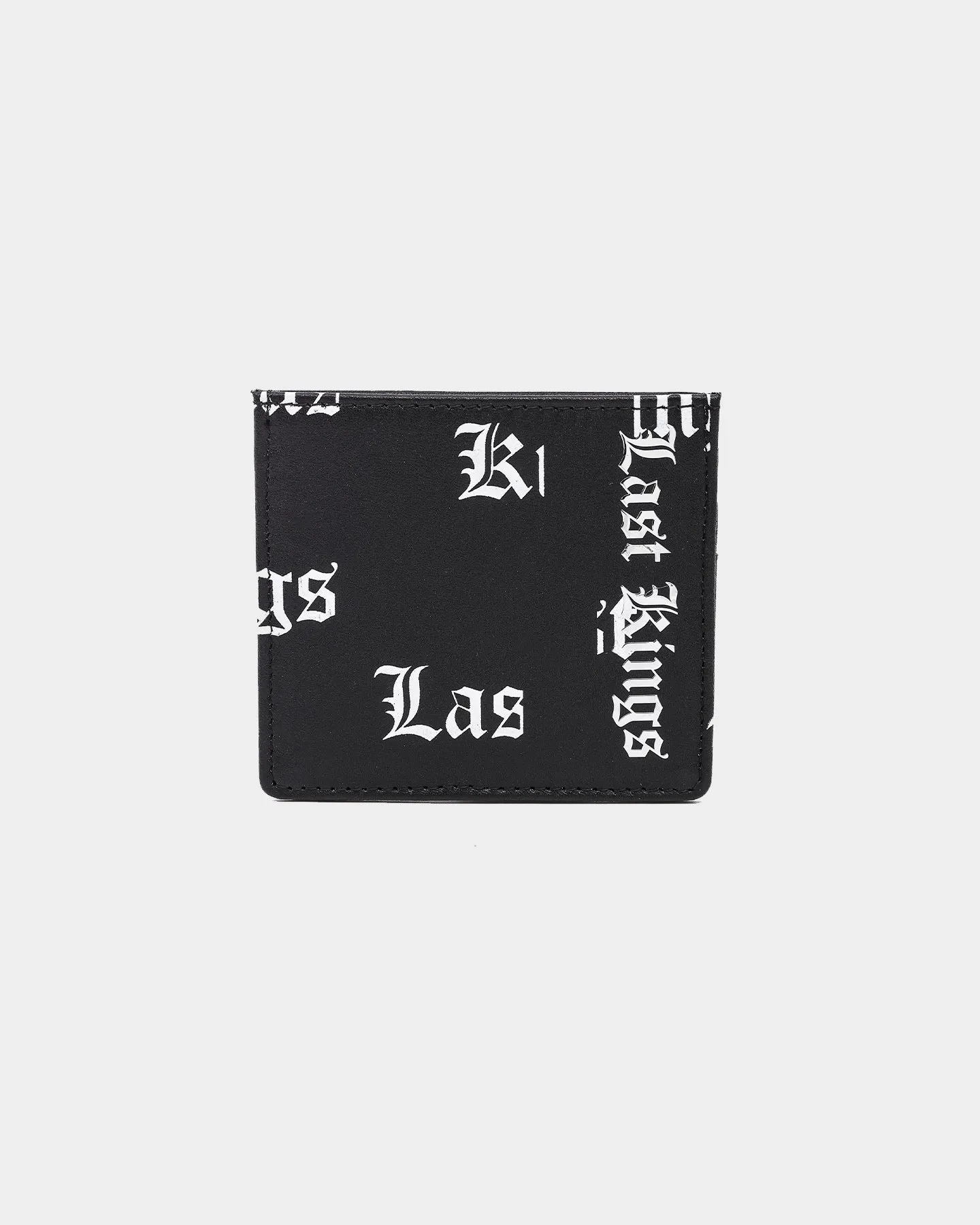 Last Kings Fragment Card Holder Black Leather