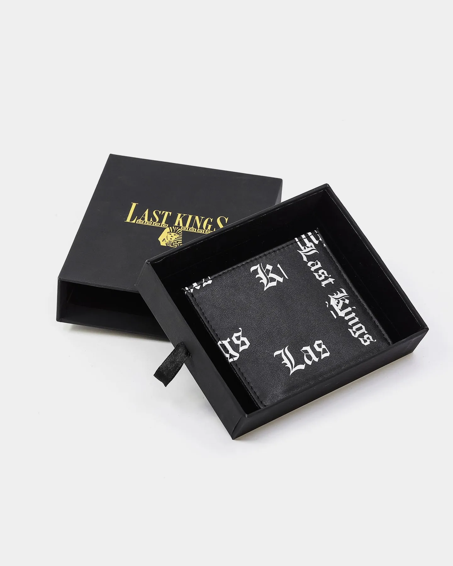 Last Kings Fragment Card Holder Black Leather