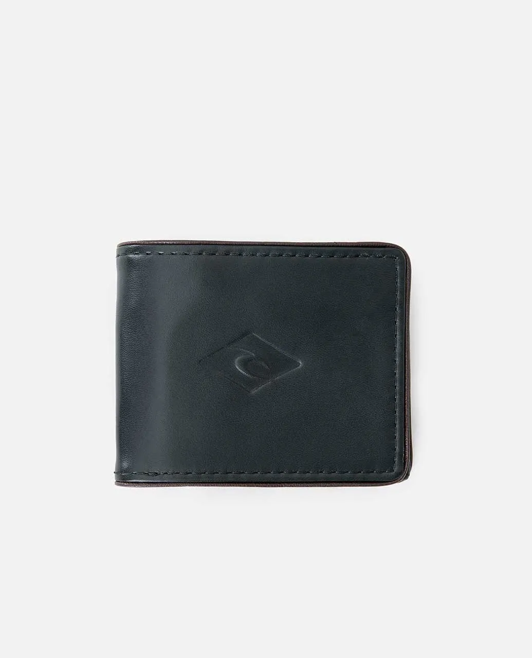 Layered RFID 2 In 1 Wallet - Black