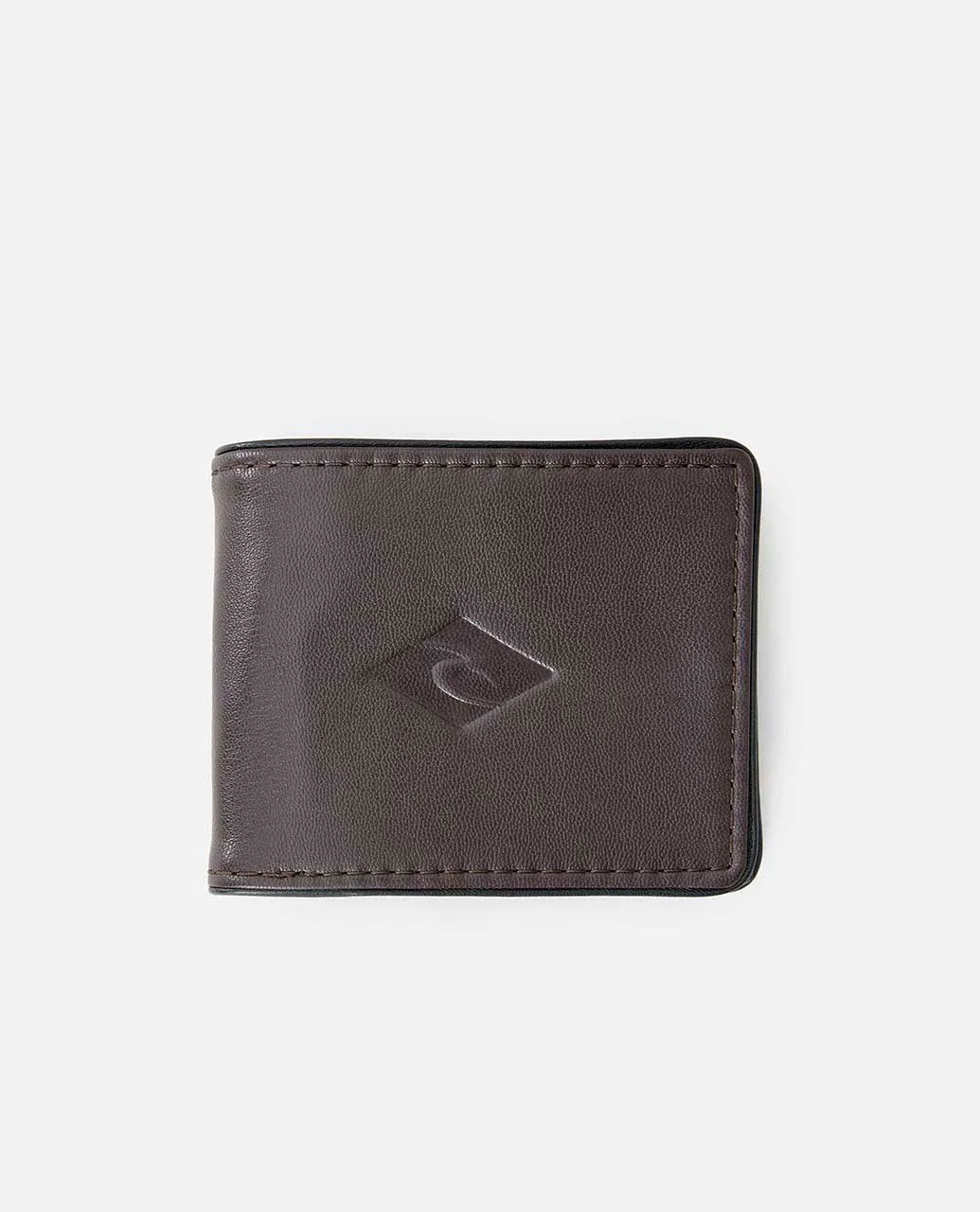 Layered RFID 2 In 1 Wallet - Brown