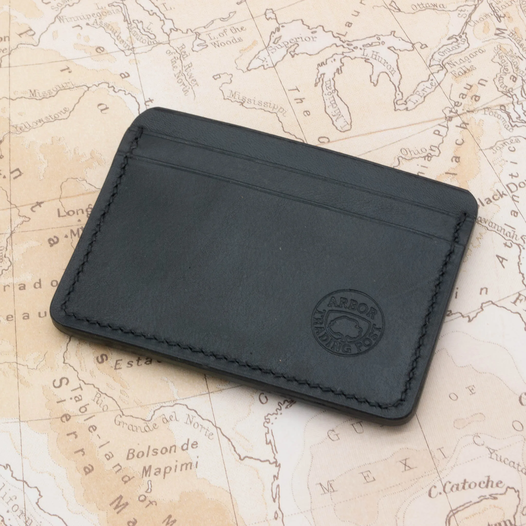Leather 5-Pocket Card Holder Wallet
