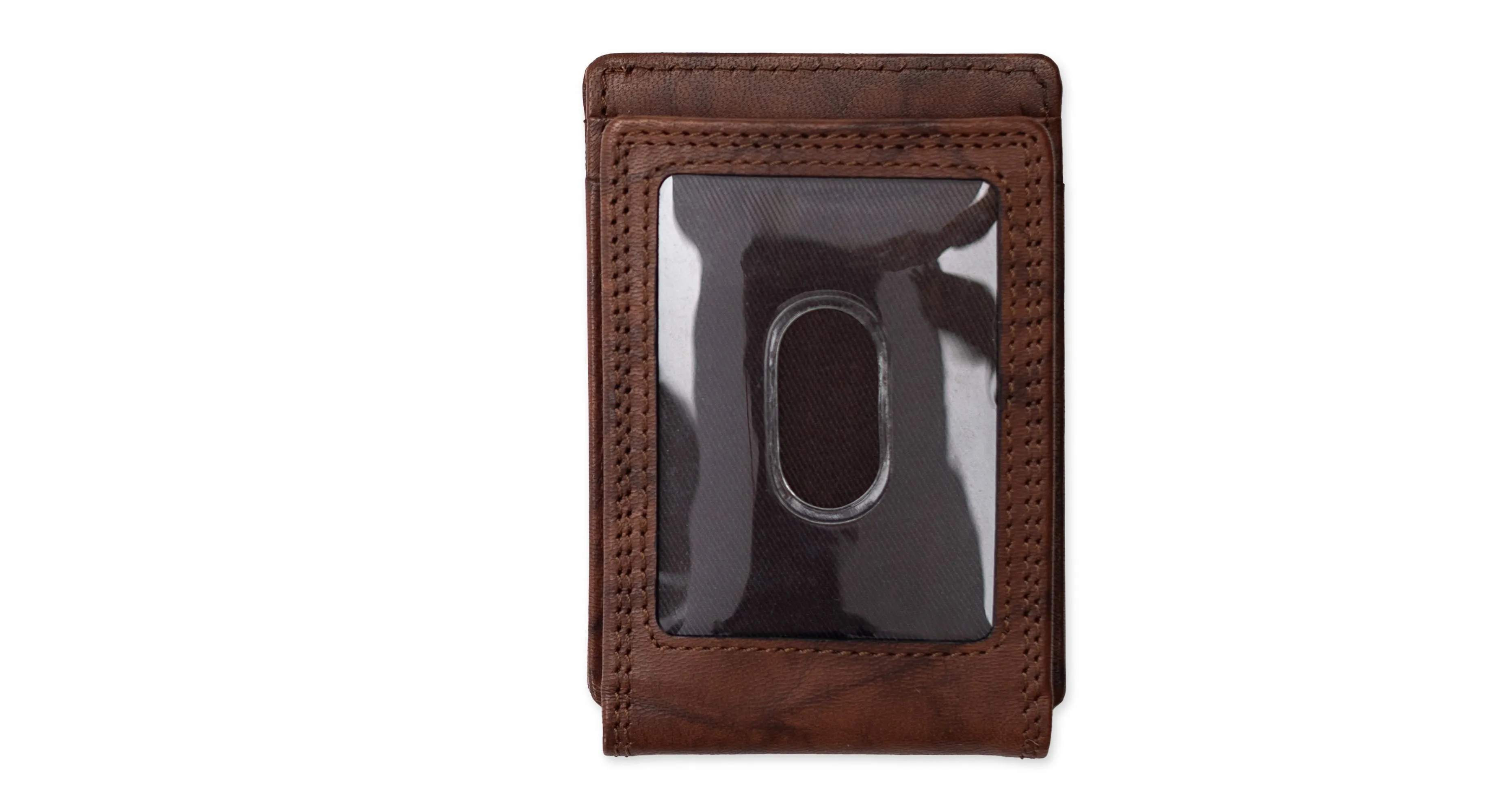Leather RFID Wide Magnetic FPW Wallet