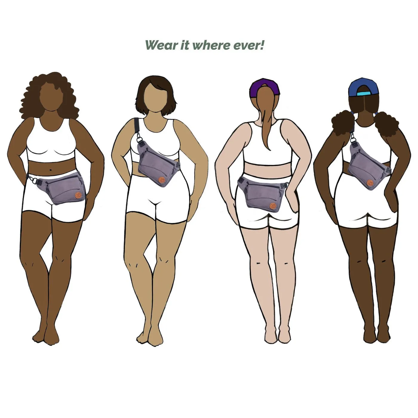 Luna Rising Hip Bag