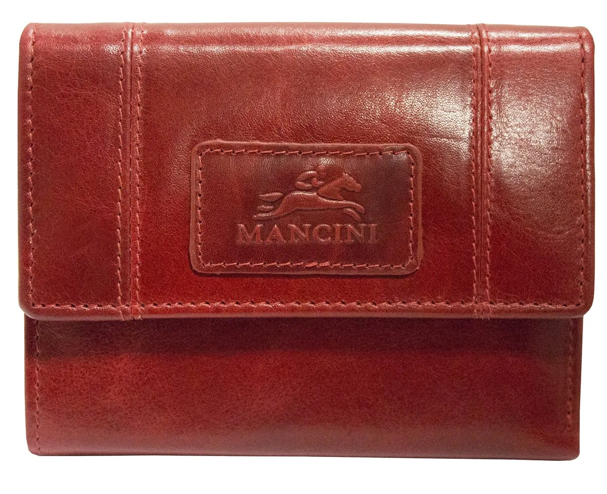 Mancini CASABLANCA Ladies' RFID Secure Small Clutch Wallet