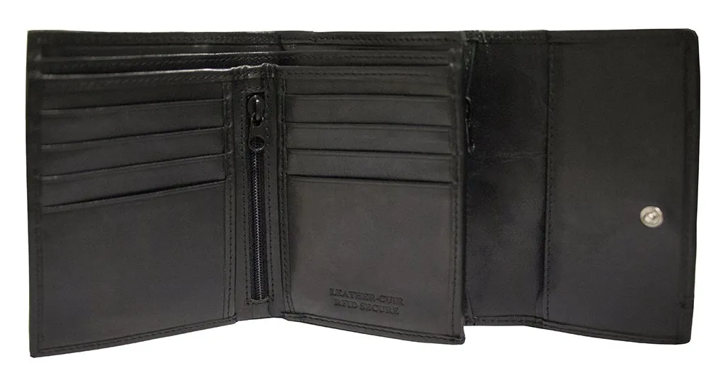 Mancini CASABLANCA Ladies' RFID Secure Small Clutch Wallet