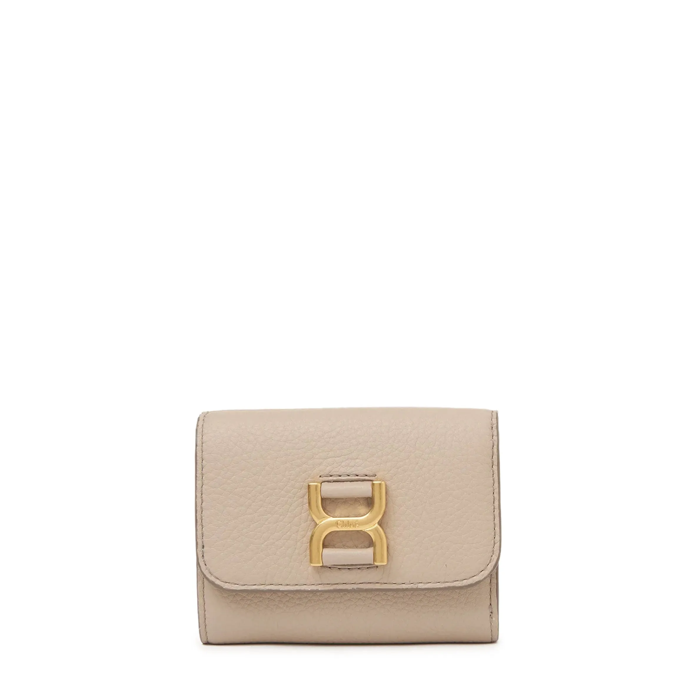 Marcie Small Tri Fold Wallet, Floral Grey