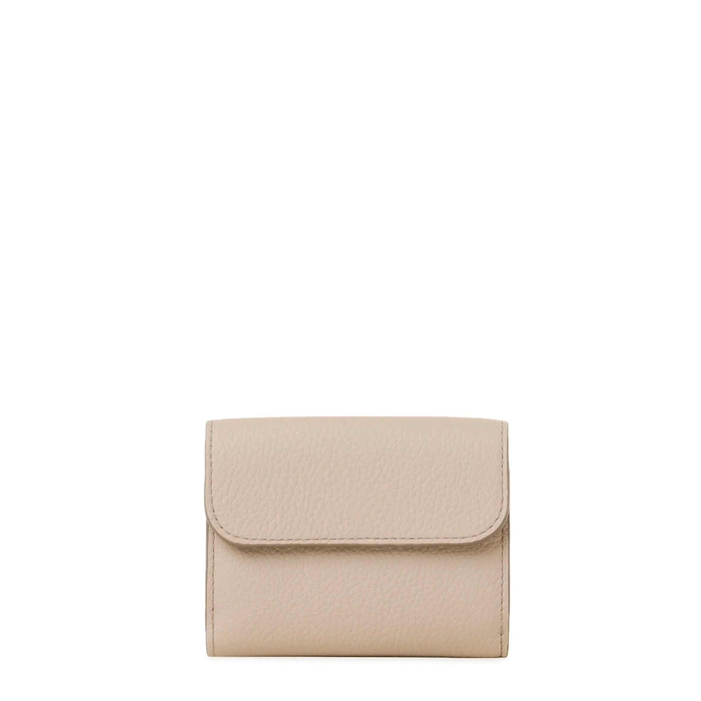 Marcie Small Tri Fold Wallet, Floral Grey