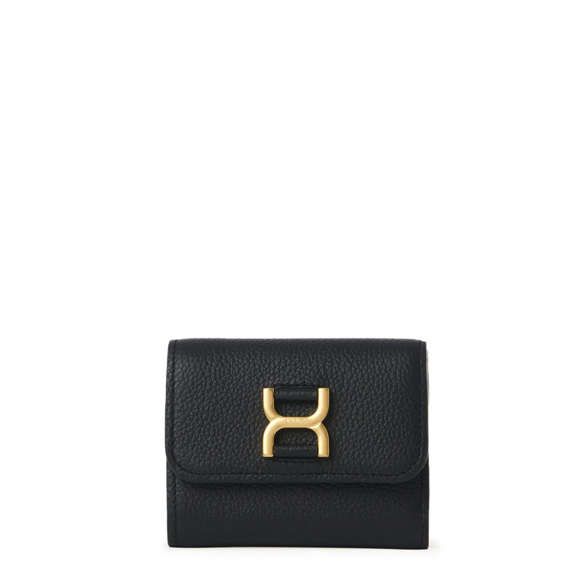 Marcie Tri Fold Wallet, Black