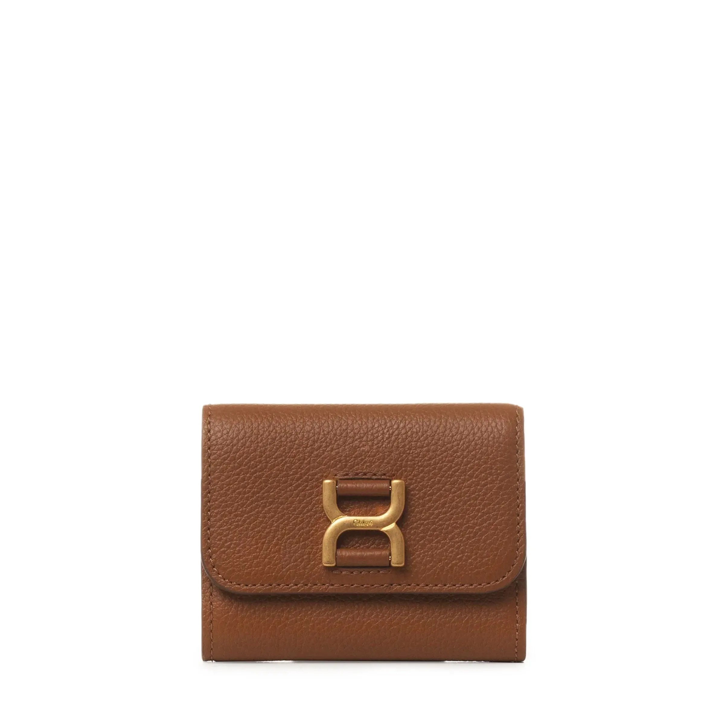 Marcie Tri Fold Wallet, Tan