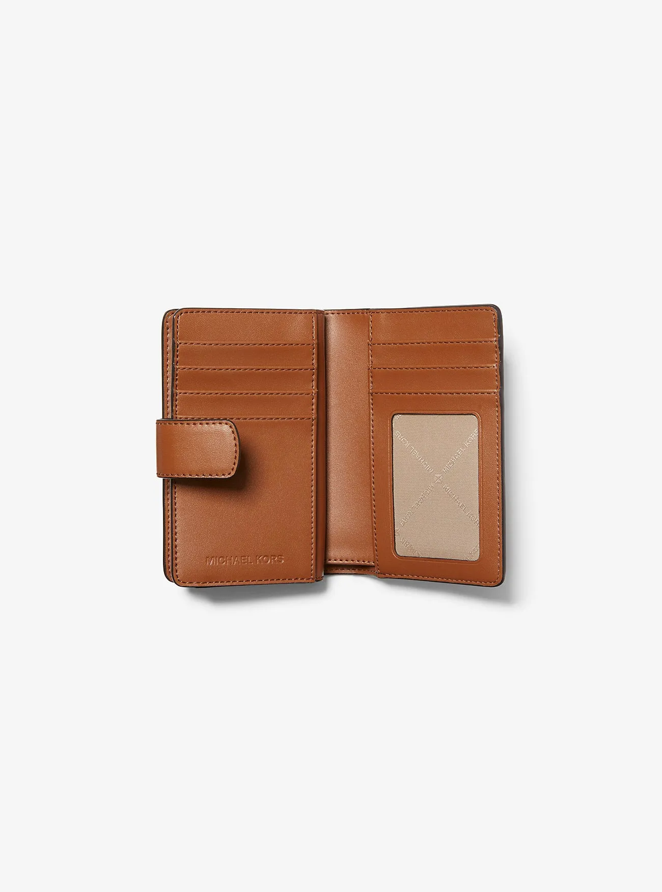 Michael Kors Logo Medium Wallet, Brown