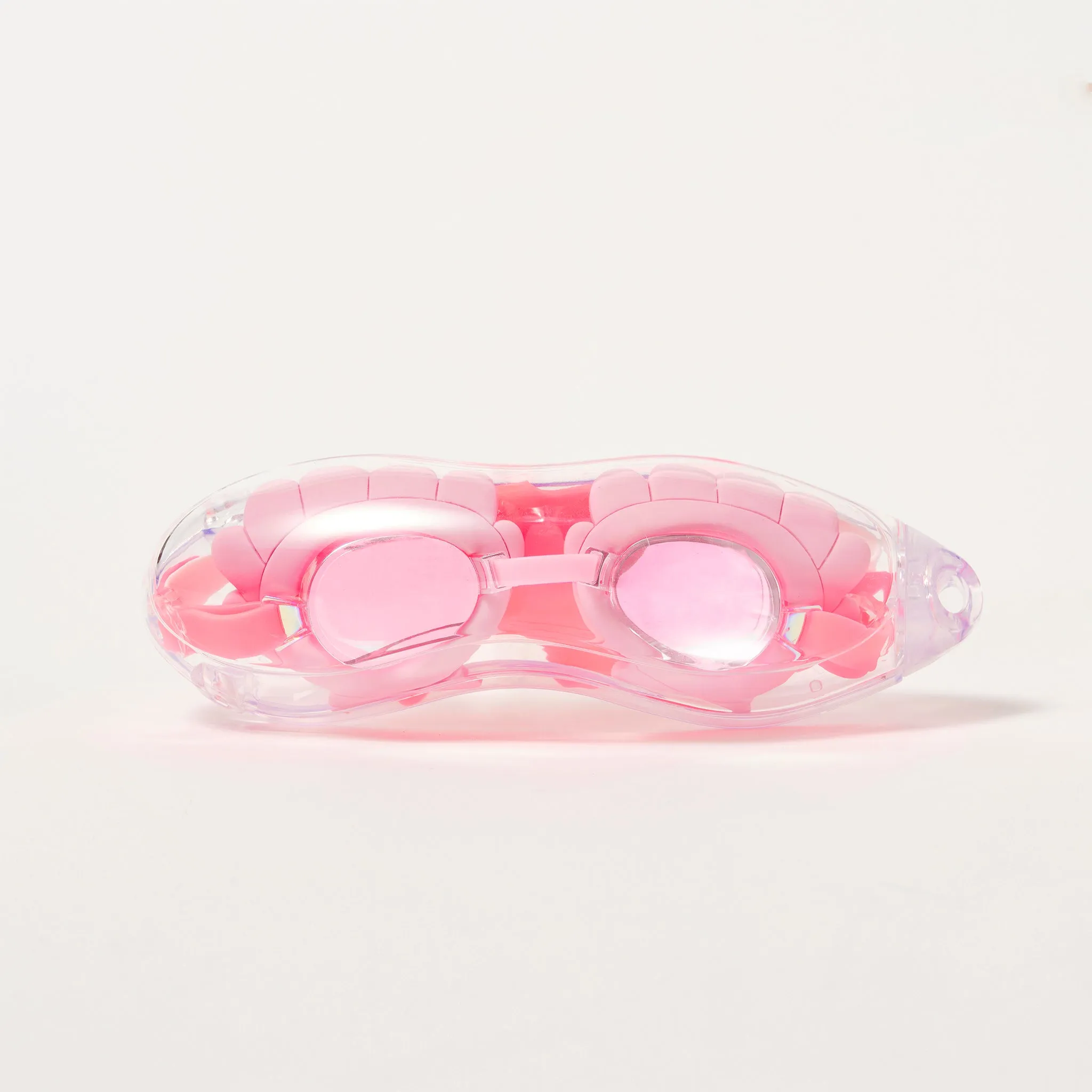 Mini Swim Goggles | Melody the Mermaid Neon Strawberry