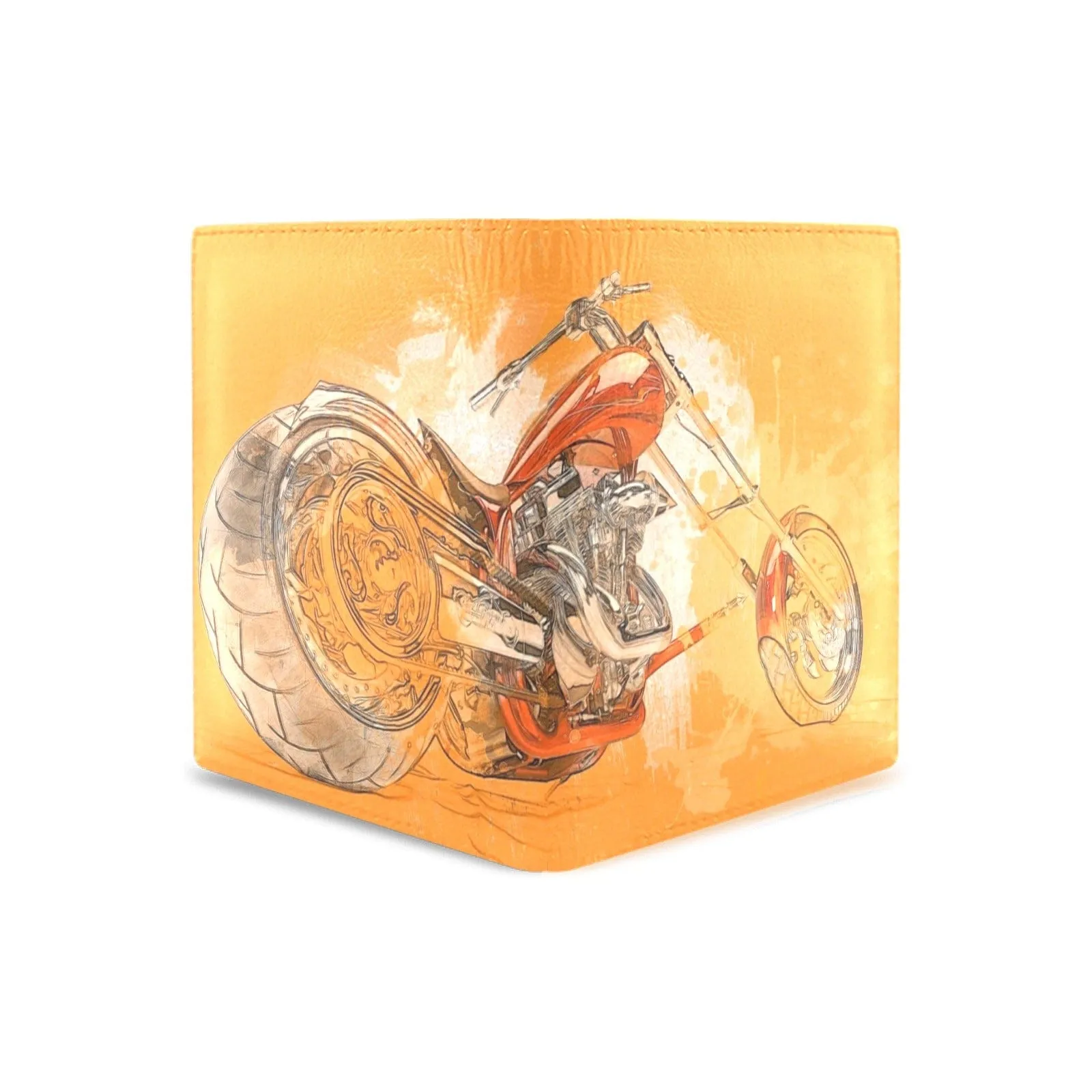Motorcycle Muscle Leather Wallet