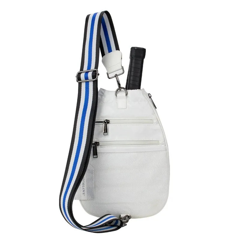 NEW Pickleball Sport Sling Crossbody - White