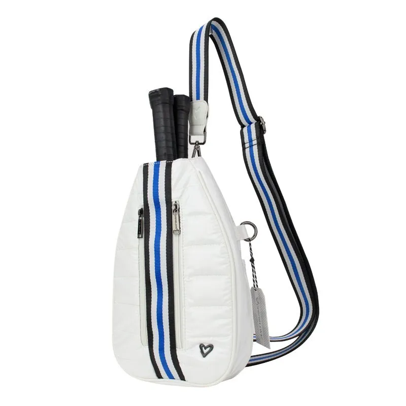NEW Pickleball Sport Sling Crossbody - White