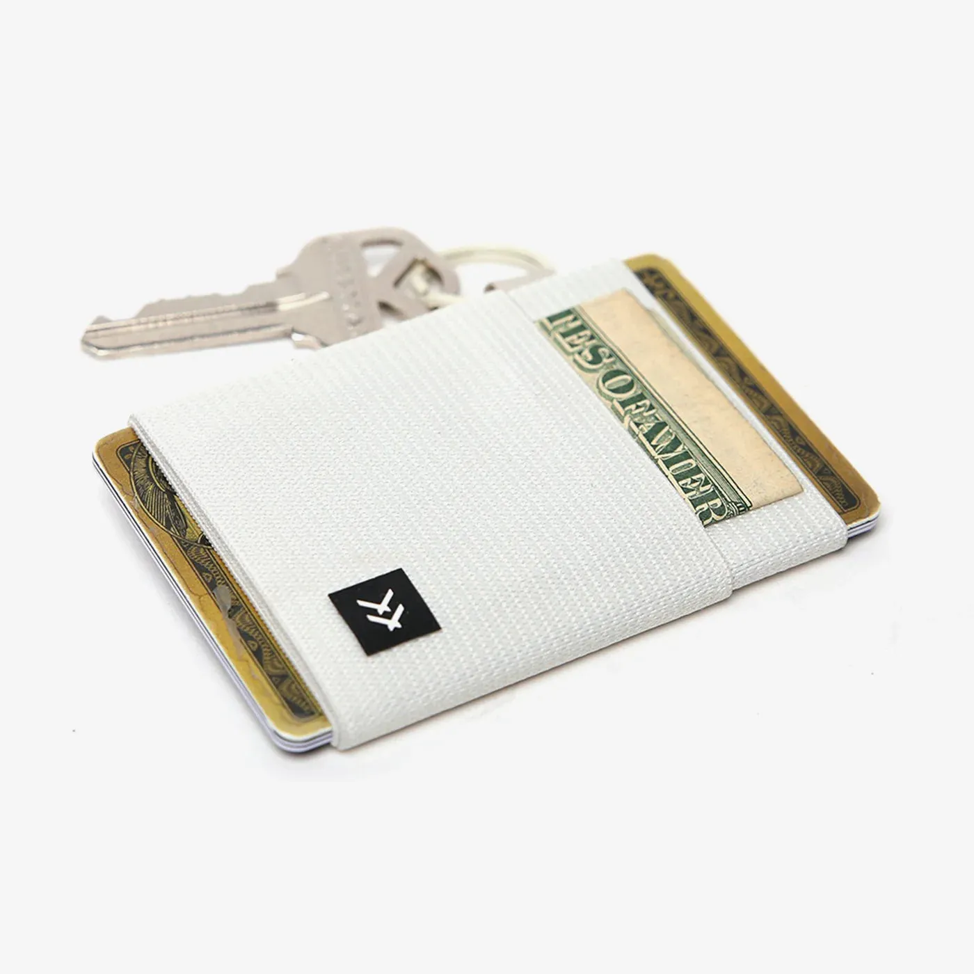 OFF WHITE Elastic Wallet by Thread