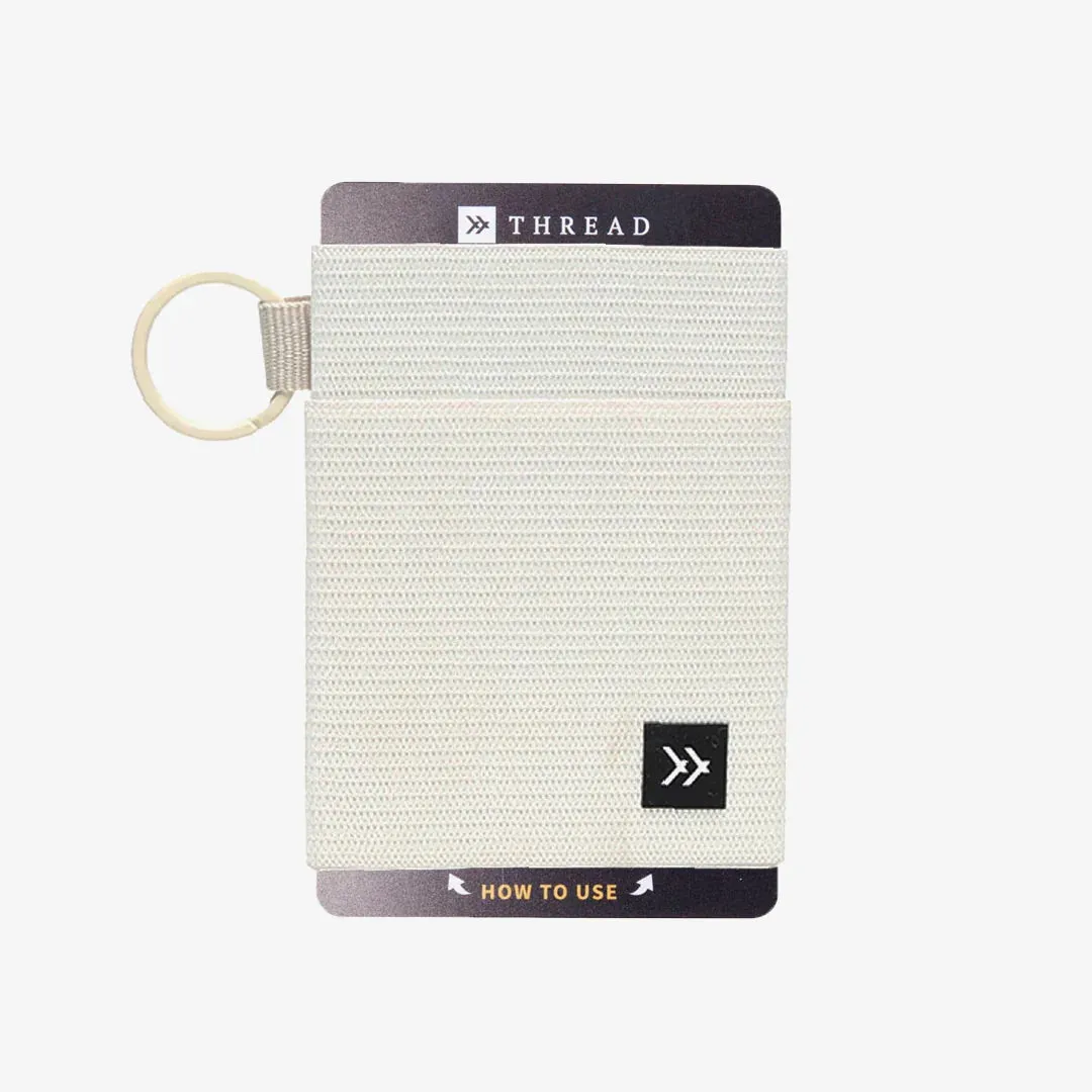 OFF WHITE Elastic Wallet by Thread