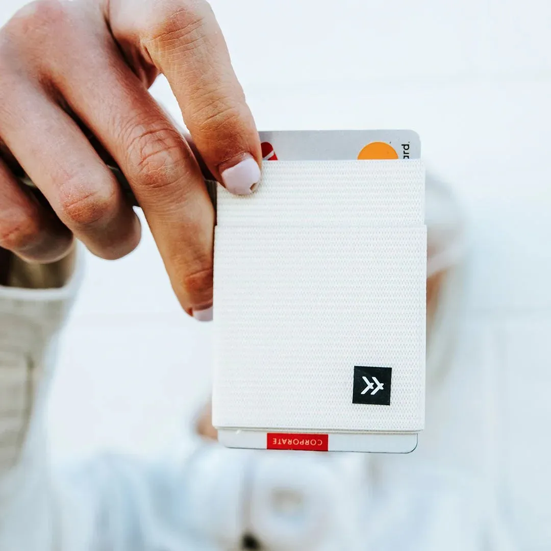 OFF WHITE Elastic Wallet by Thread