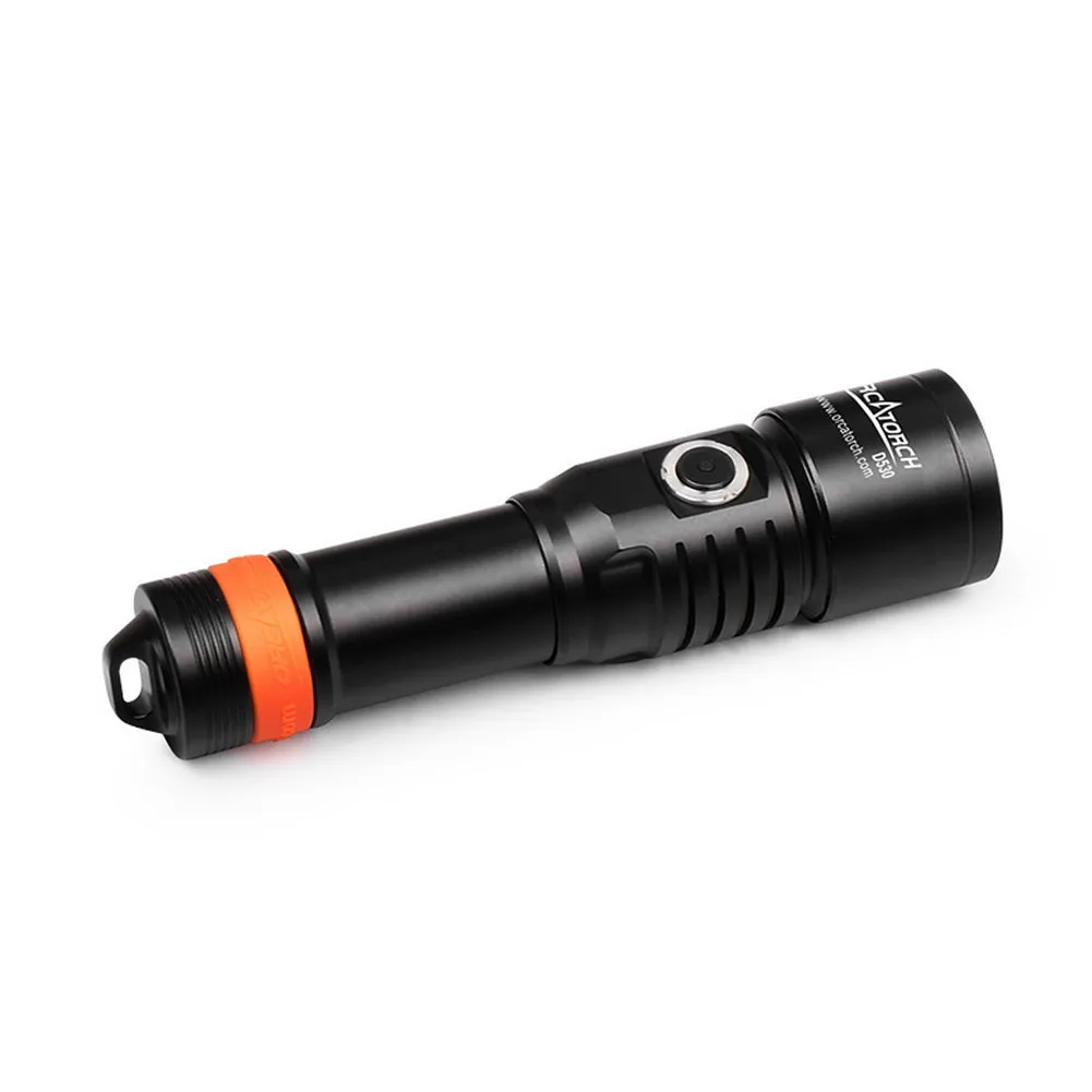 Open Box Orcatorch D530V 1200 Lumen Scuba Diving Video Light