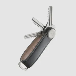 Orbitkey Key Organiser | Charcoal/Grey Leather
