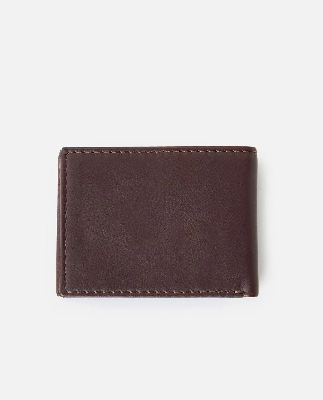 Patched PU All Day Wallet - Brown