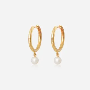 Pearl Mini Hoops
