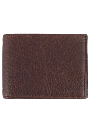 Pinto Ranch Slim Fold Bison Wallet