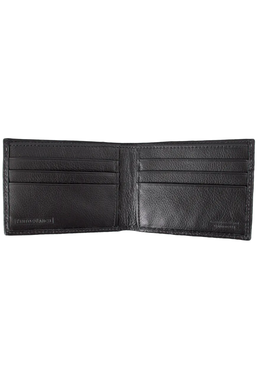 Pinto Ranch Slim Fold Bison Wallet