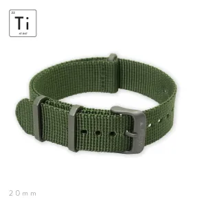 Prometheus Design Werx | Ti-NATO Strap 20mm - OD Green