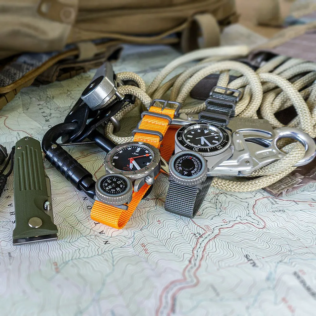 Prometheus Design Werx | Ti-NATO Strap 22mm - Grey
