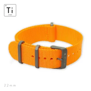 Prometheus Design Werx | Ti-NATO Strap 22mm - Orange