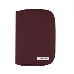 RFID Blocking Passport Zip Wallet