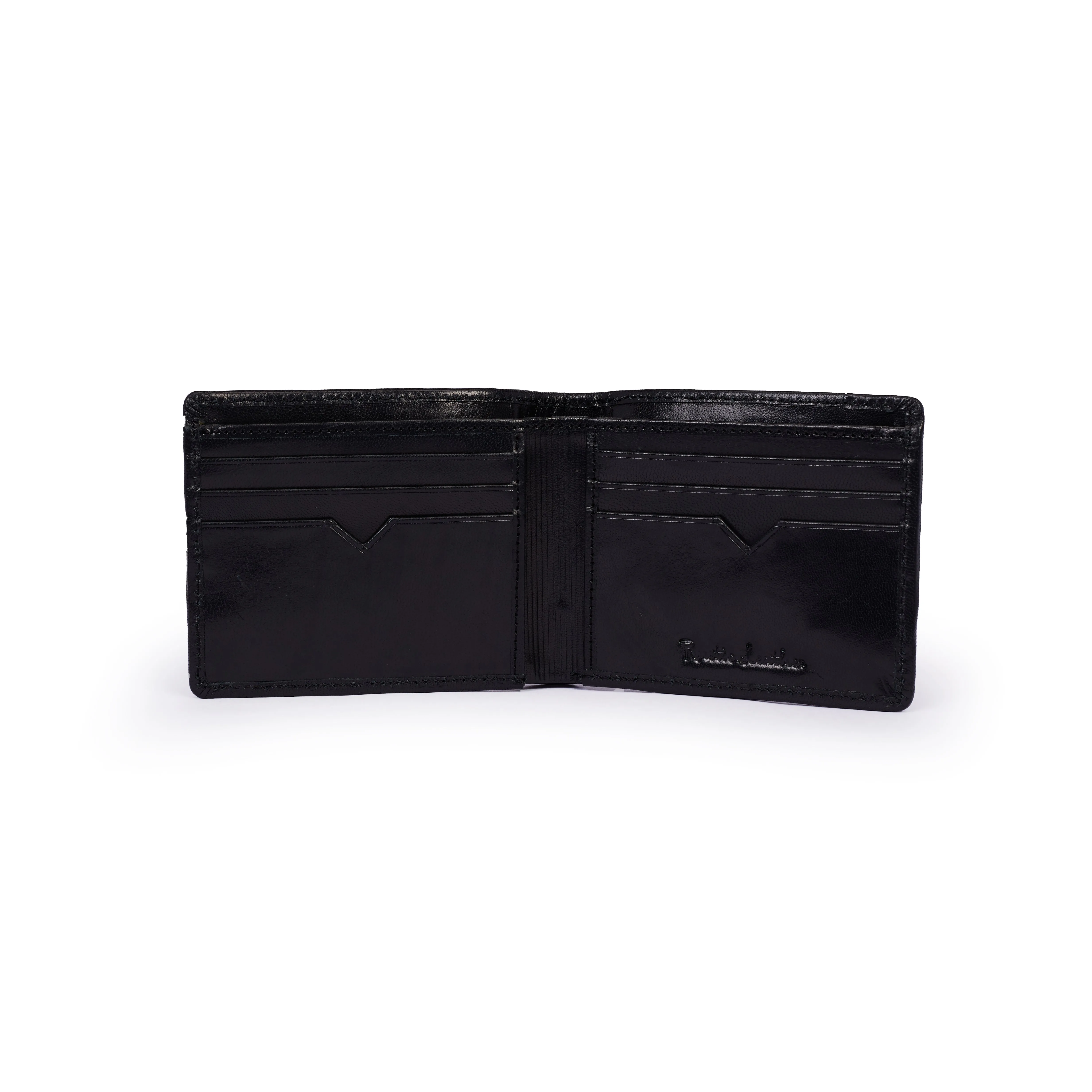RL Hand weaved Leather wallet for men