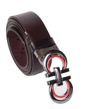 Salvatore Ferragamo  Leather Belt Dark brown