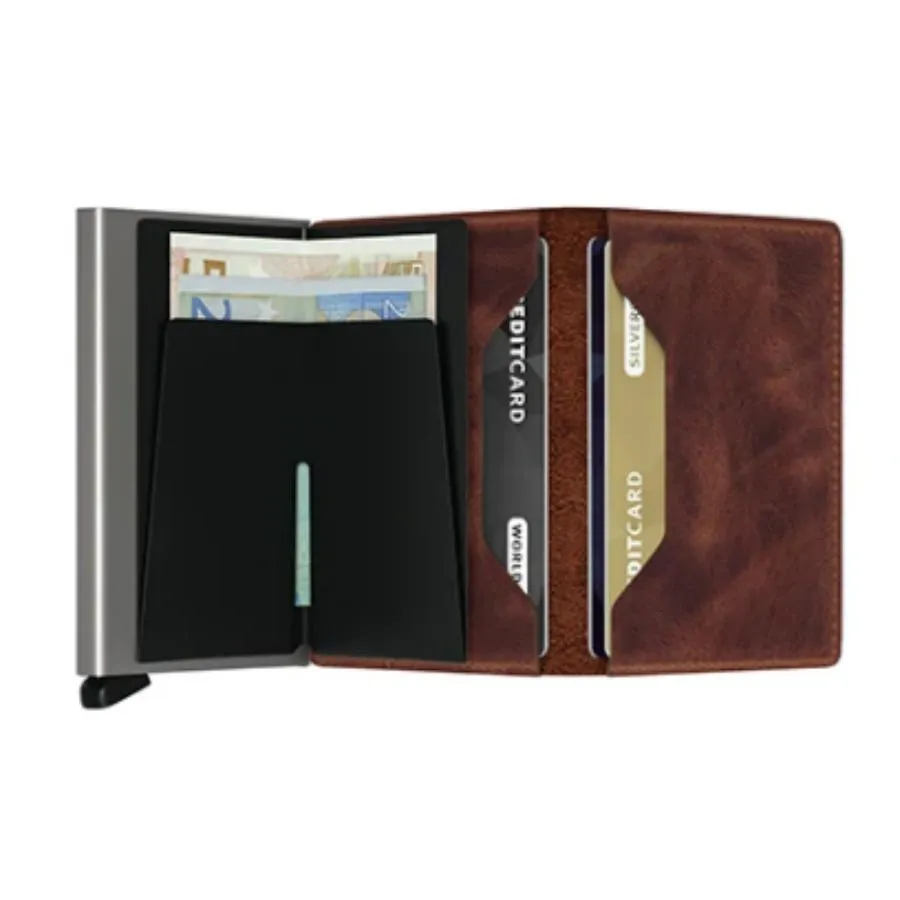 Secrid Slim Wallet |  Vintage Brown