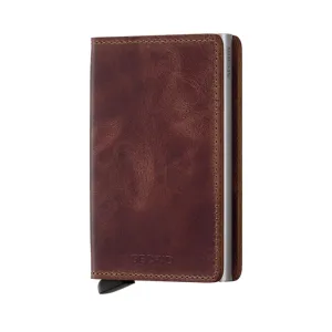 Secrid Slim Wallet |  Vintage Brown
