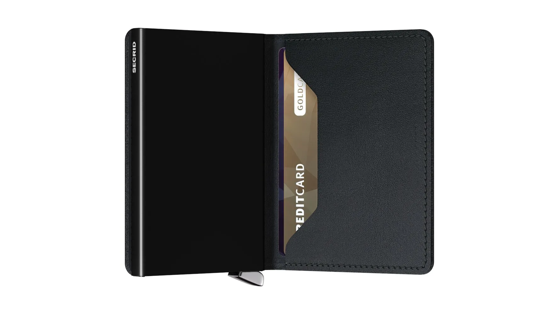 Secrid Slimwallet Emboss Lines - Black