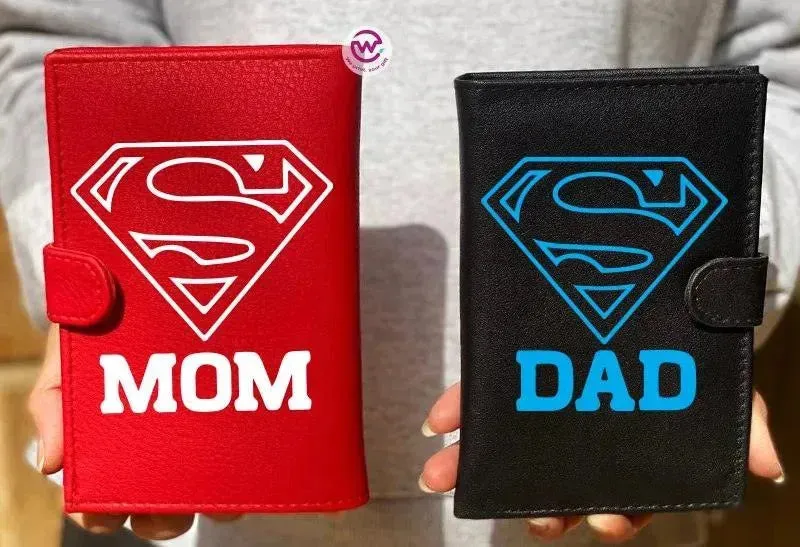 Set ( 2 leather Wallets ) -Mother's Day