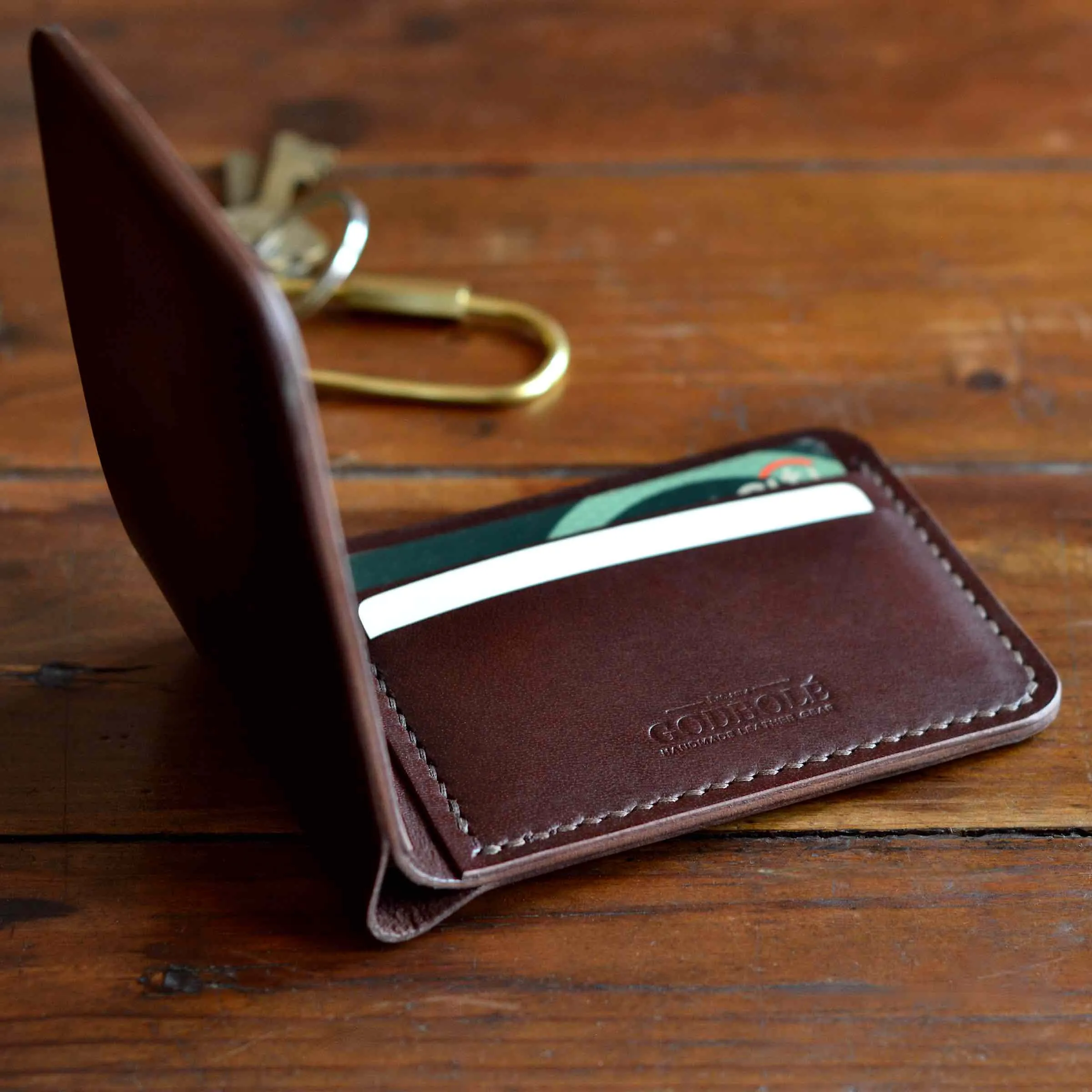 Slim Bifold No. 2 - Mahogany