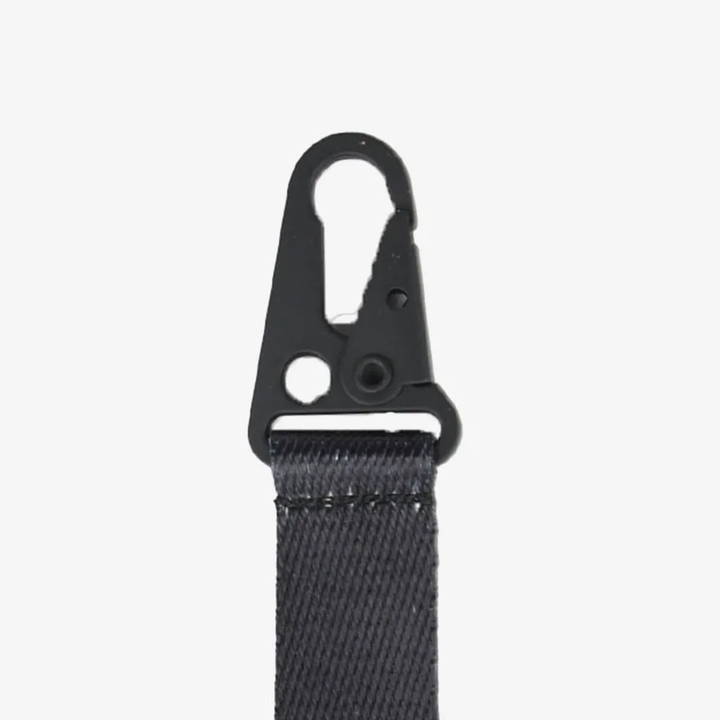 Thread Wallets Black Keychain Clip