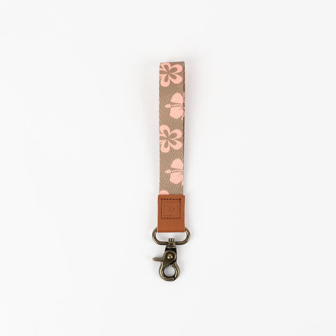 Thread Wallets Hawaiian Floral Wrist Lanyard