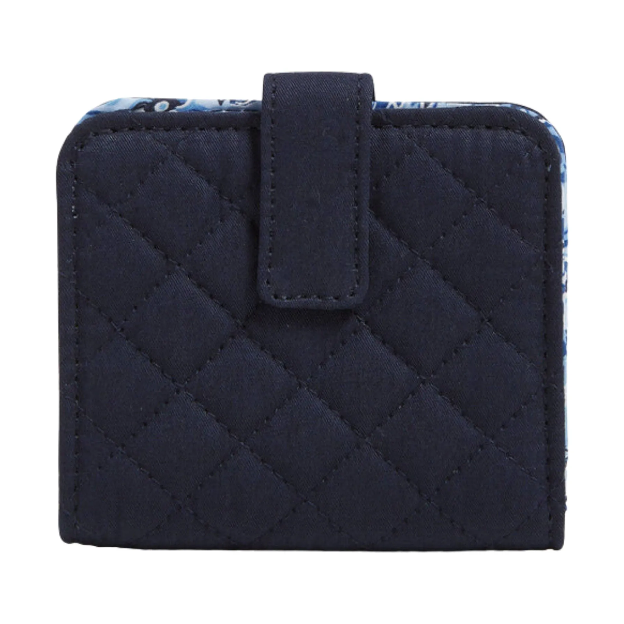 Vera Bradley RFID Finley Small Wallet - Classic Navy