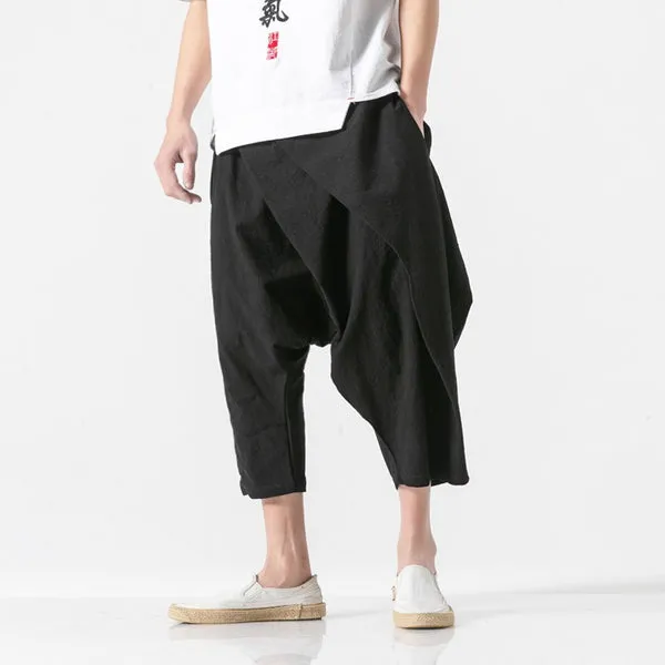 WLS Kasuwai Quarter Pants Black