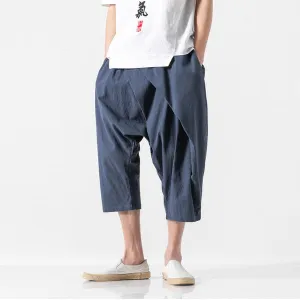 WLS Kasuwai Quarter Pants Blue