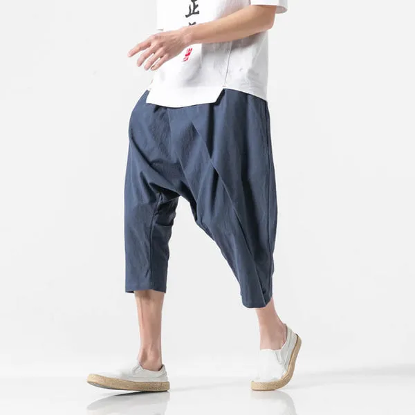 WLS Kasuwai Quarter Pants Blue