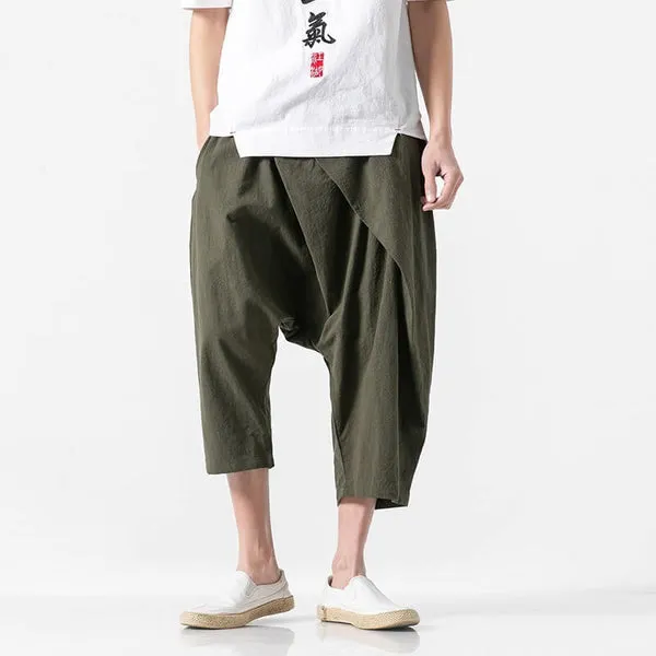 WLS Kasuwai Quarter Pants Green