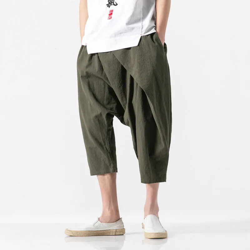 WLS Kasuwai Quarter Pants Green