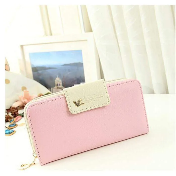 Women Wallets New Winter Fashion Trends Pumping Multi-card Position Two Fold Wallet